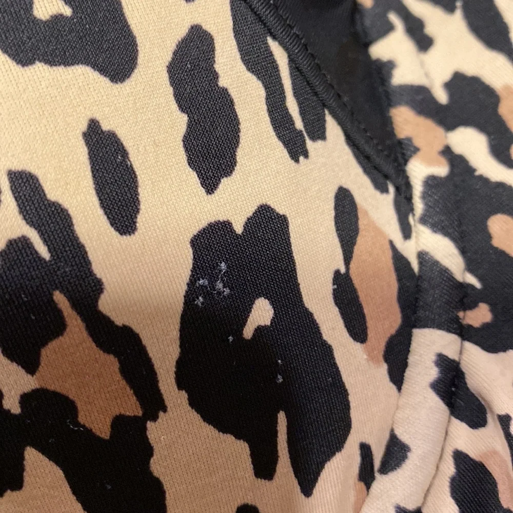 Torrid animal print swimsuit